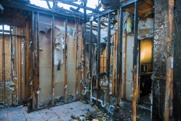 Professional Soot Cleanup technician working in Wakeman, OH